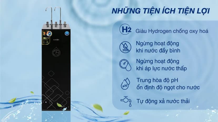 So sánh giá Máy lọc nước RO nóng nguội lạnh Hydrogen Karofi KAD-X39 10 lõi - Tìm sản phẩm giá rẻ nhất - Ảnh 14