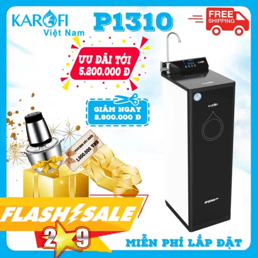 So sánh giá Máy lọc nước RO nóng nguội lạnh Hydrogen Karofi KAD-X39 10 lõi - Tìm sản phẩm giá rẻ nhất - Ảnh 8