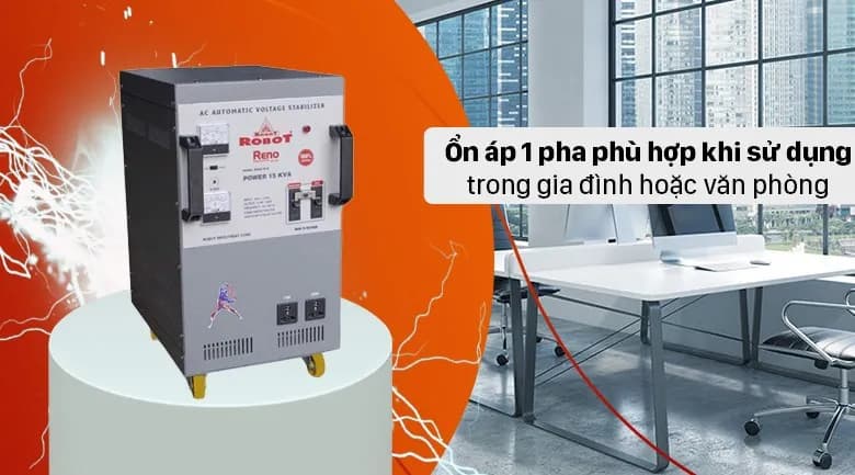Ổn áp Robot 1 pha 15KVA 150 - Giá rẻ nhất hôm nay - Ảnh 4