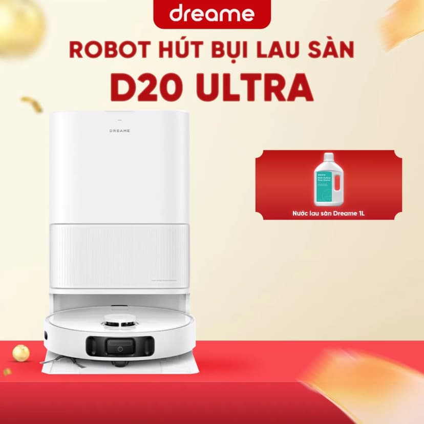 Robot hút bụi lau nhà Dreame D20 Ultra - Giá rẻ nhất hôm nay - Ảnh 10