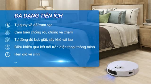 Top 1 so sánh giá Robot hút bụi lau nhà Ecovacs T30C Prime Omni Trắng - Tìm sản phẩm giá rẻ nhất - Ảnh 14