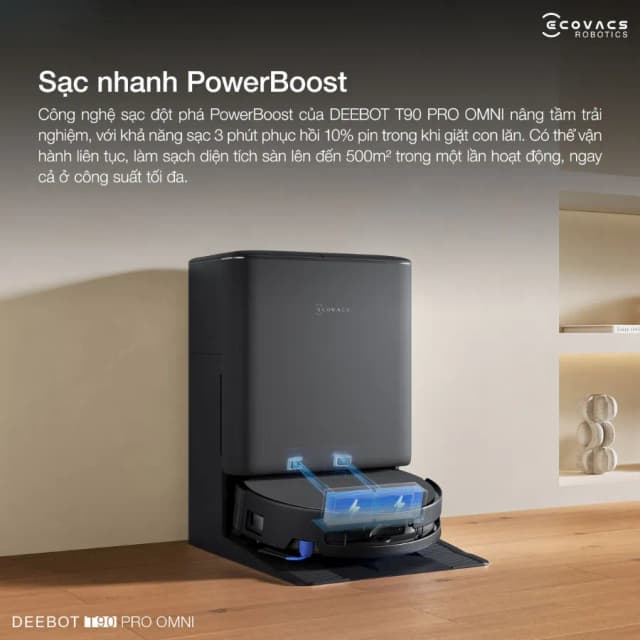 So sánh giá Robot hút bụi lau nhà Ecovacs T90 - Trắng rẻ nhất? - Ảnh 12