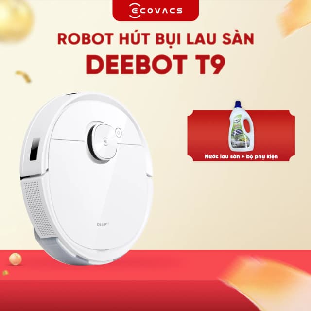 So sánh giá Robot hút bụi lau nhà Ecovacs T90 - Trắng rẻ nhất? - Ảnh 9