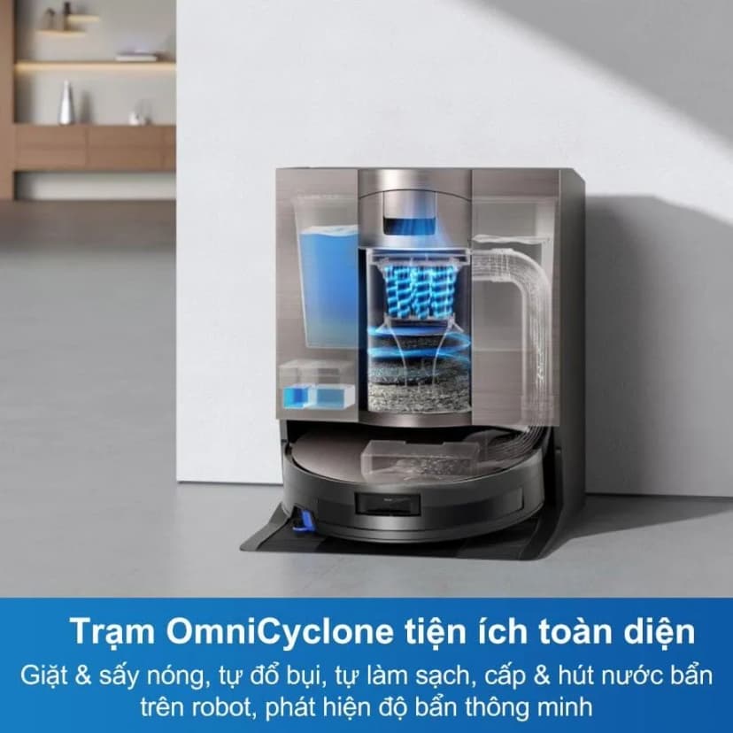 Robot hút bụi lau nhà Ecovacs X12 OMNICYCLONE - Giá rẻ nhất hôm nay - Ảnh 2