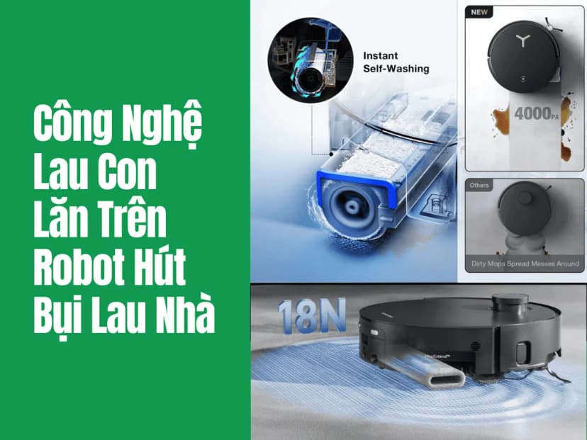 Robot hút bụi lau nhà Ecovacs X12 OMNICYCLONE - Giá rẻ nhất hôm nay - Ảnh 8