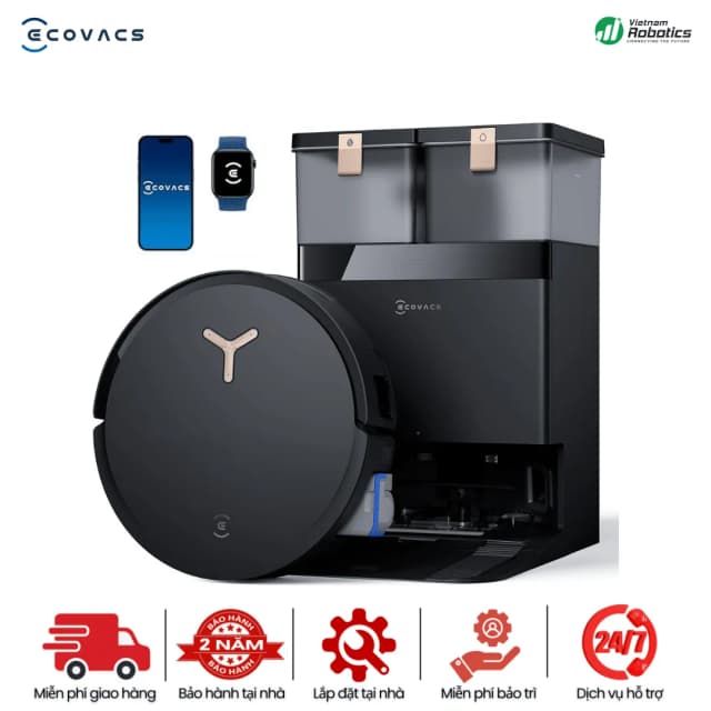 So sánh giá Robot hút bụi lau nhà Ecovacs X8 PRO OMNI - Trắng rẻ nhất? - Ảnh 17