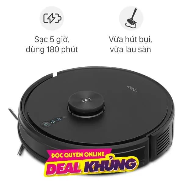 So sánh giá Robot hút bụi lau nhà Ecovacs Y1 PRO rẻ nhất? - Ảnh 3
