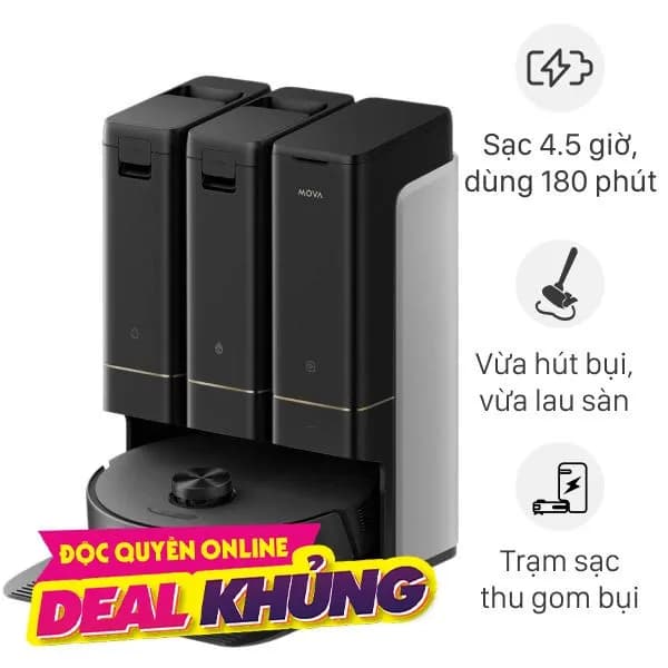 So sánh giá Robot hút bụi lau nhà Mova Z50 Ultra rẻ nhất? - Ảnh 14