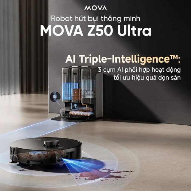 So sánh giá Robot hút bụi lau nhà Mova Z50 Ultra rẻ nhất? - Ảnh 8