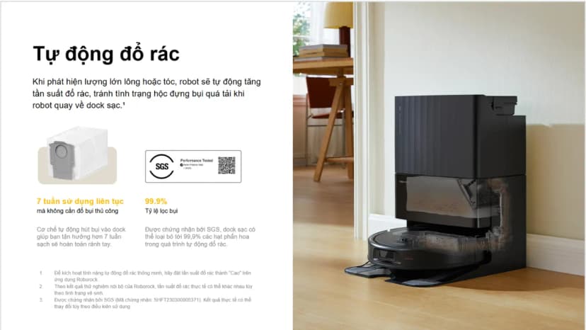 So sánh giá Robot hút bụi lau nhà Roborock Qrevo 2 Pro - Đen - Tìm sản phẩm giá rẻ nhất - Ảnh 11