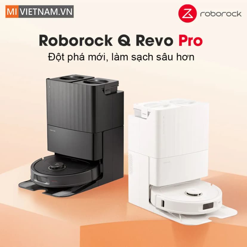 So sánh giá Robot hút bụi lau nhà Roborock Qrevo 2 Pro - Đen - Tìm sản phẩm giá rẻ nhất - Ảnh 3