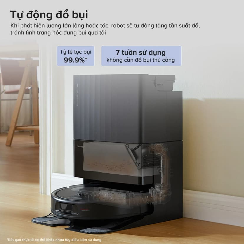 So sánh giá Robot hút bụi lau nhà Roborock Qrevo 2 Pro - Đen - Tìm sản phẩm giá rẻ nhất - Ảnh 4