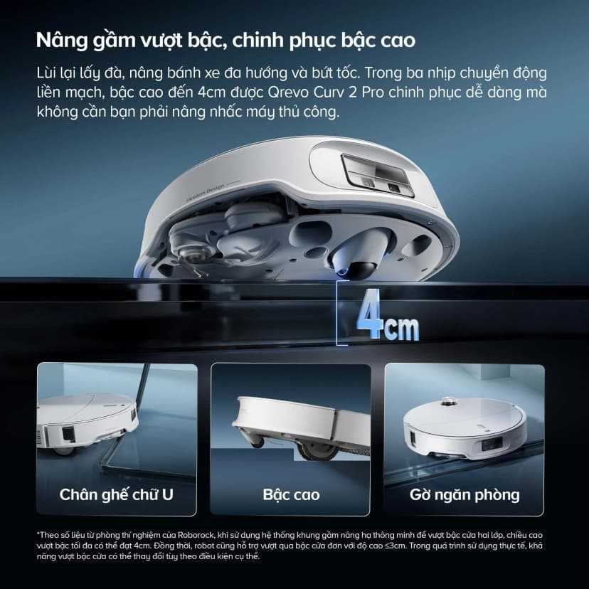 So sánh giá Robot hút bụi lau nhà Roborock Qrevo 2 Pro - Trắng - Tìm sản phẩm giá rẻ nhất - Ảnh 5