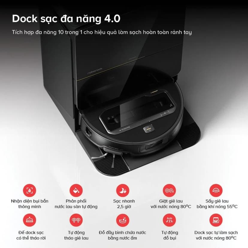 Robot hút bụi lau nhà Roborock Saros 20 - Giá rẻ nhất hôm nay - Ảnh 17