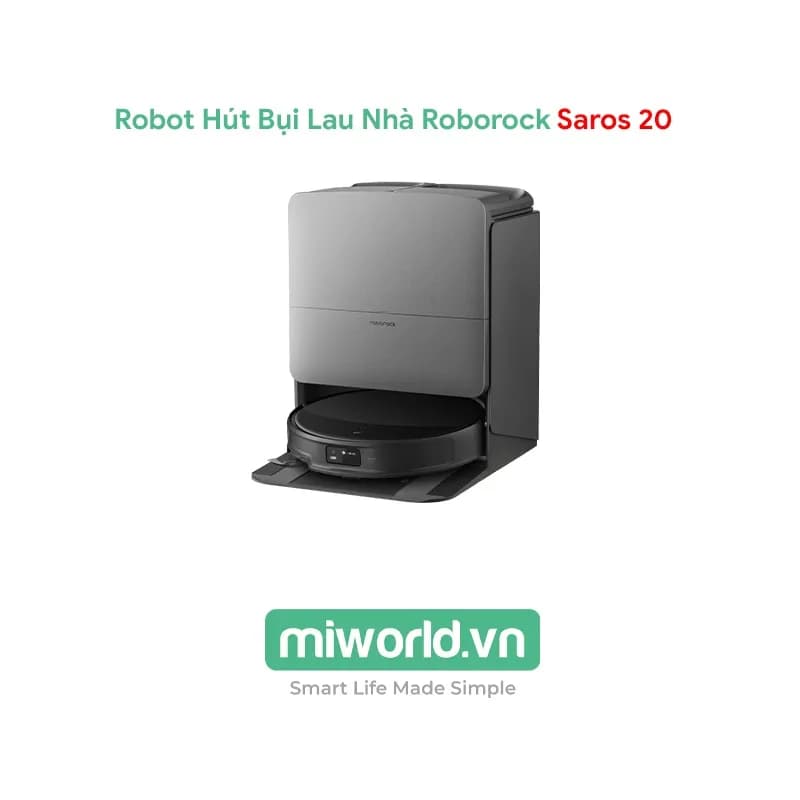 Robot hút bụi lau nhà Roborock Saros 20 - Giá rẻ nhất hôm nay - Ảnh 19