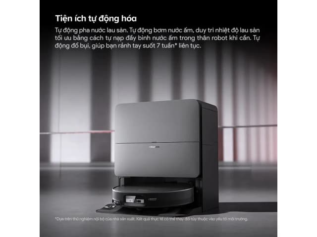 Top 1 so sánh giá Robot hút bụi lau nhà Roborock Saros 20 Auto (RRE0CPS+EWFD51HRR) - Đen - Tìm sản phẩm giá rẻ nhất - Ảnh 12