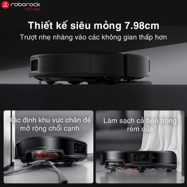 Top 1 so sánh giá Robot hút bụi lau nhà Roborock Saros 20 Auto (RRE0CPS+EWFD51HRR) - Đen - Tìm sản phẩm giá rẻ nhất - Ảnh 8
