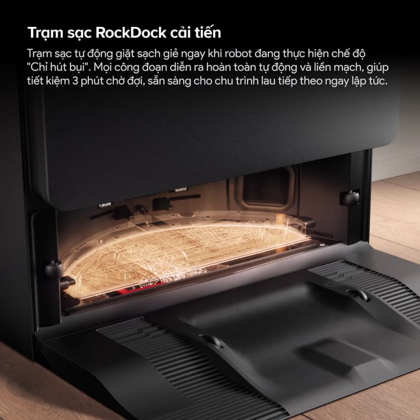 So sánh giá Robot hút bụi lau nhà Roborock Saros 20 Auto (RRE0CPS+EWFD51HRR) - Đen - Tìm sản phẩm giá rẻ nhất - Ảnh 10