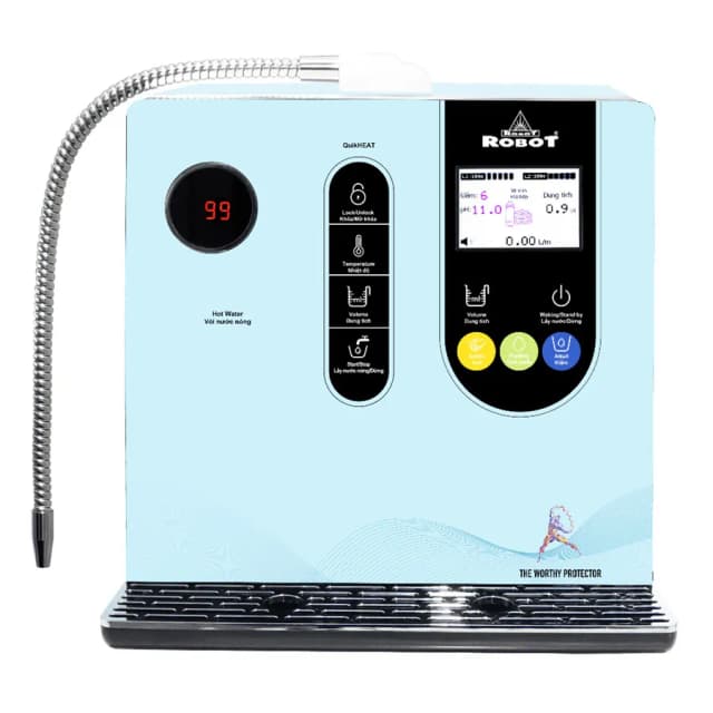 So sánh giá Máy lọc nước điện giải ion kiềm nóng nguội ROBOT IonSmart 38X 3 tấm điện cực rẻ nhất? - Ảnh 15