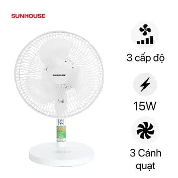 So sánh giá Quạt sạc điện Sunhouse 3 cánh SHD7115 15W rẻ nhất? - Ảnh 8
