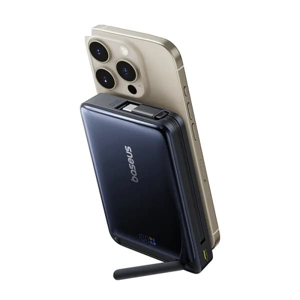 So sánh giá Pin sạc dự phòng 10000mAh Không dây Magnetic Qi2 Type C PD 45W Baseus Nomos PPNMS-1030SC kèm Cáp Type C rẻ nhất? - Ảnh 10