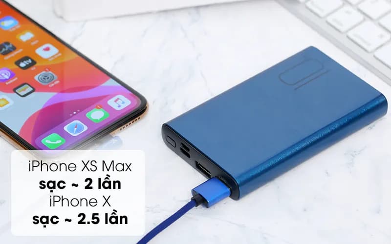 So sánh giá Pin sạc dự phòng Polymer 10.000 mAh Type C 12W Xmobile PJ JP190ST - Tìm sản phẩm giá rẻ nhất - Ảnh 3