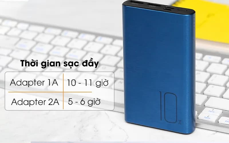 So sánh giá Pin sạc dự phòng Polymer 10.000 mAh Type C 12W Xmobile PJ JP190ST - Tìm sản phẩm giá rẻ nhất - Ảnh 5