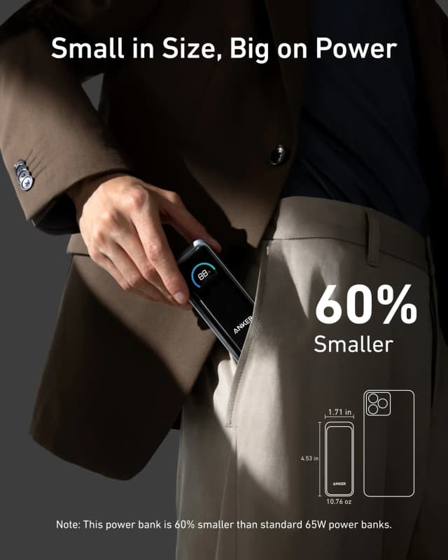 So sánh giá Pin sạc dự phòng 9600mAh Type C PD 65W Anker Prime Fusion A1339 tích hợp Adapter sạc rẻ nhất? - Ảnh 12