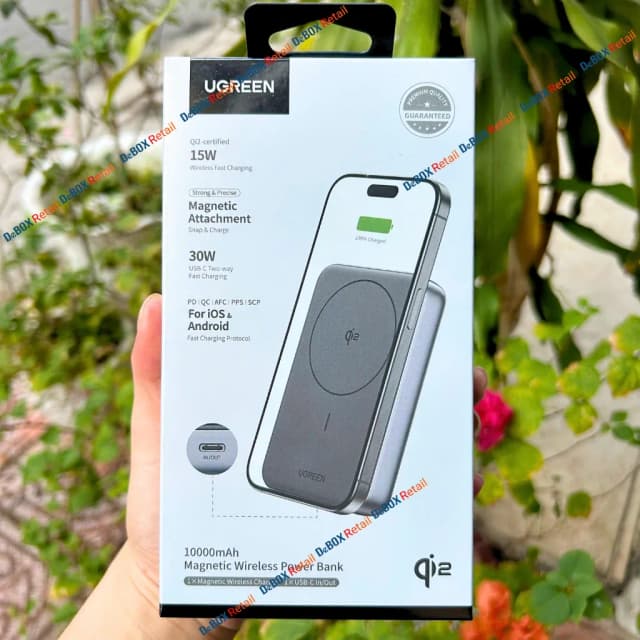So sánh giá Pin sạc dự phòng Polymer 10000mAh Không dây Magnetic Type C PD QC 3.0 20W Ugreen PB206 rẻ nhất? - Ảnh 19