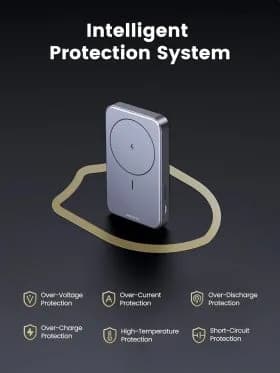 So sánh giá Pin sạc dự phòng Polymer 10000mAh Không dây Magnetic Type C PD QC 3.0 20W Ugreen PB206 rẻ nhất? - Ảnh 6