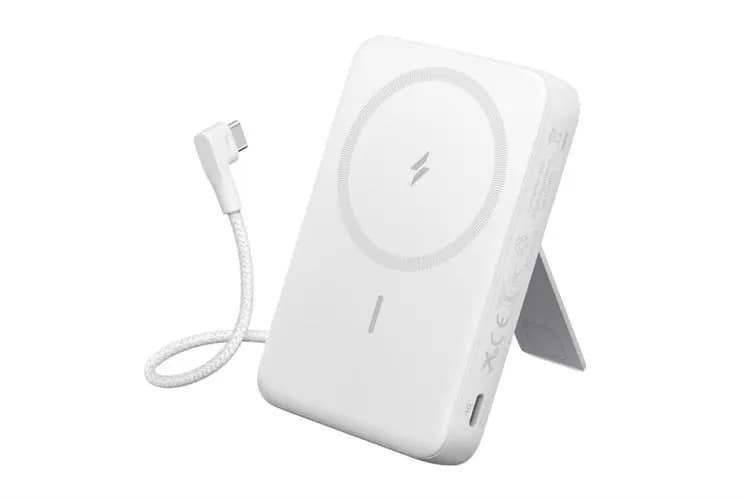 Pin sạc dự phòng Polymer 10000mAh Không dây Magnetic Type C PD 30W Anker Zolo A1685 kèm Cáp Type C - Giá rẻ nhất hôm nay - Ảnh 1
