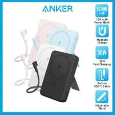 Pin sạc dự phòng Polymer 10000mAh Không dây Magnetic Type C PD 30W Anker Zolo A1685 kèm Cáp Type C - Giá rẻ nhất hôm nay - Ảnh 10