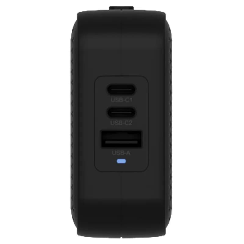 Sạc nhanh 3 cổng USB Type-C PD QC 3.0 GaN 70W HyperJuice HJ1003WHWWGL - Đen - Giá rẻ nhất hôm nay - Ảnh 2