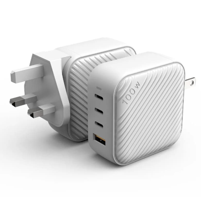 Sạc nhanh 4 cổng USB Type-C PD QC 3.0 GaN 100W Mazer M-GAN100W-WH - Giá rẻ nhất hôm nay - Ảnh 2