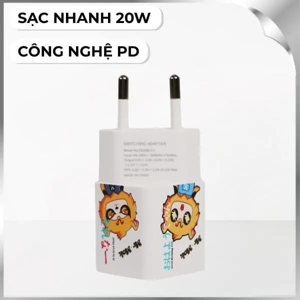 Sạc nhanh Type C PD QC 3.0 20W MOCOLL MOC2461 - Giá rẻ nhất hôm nay - Ảnh 1