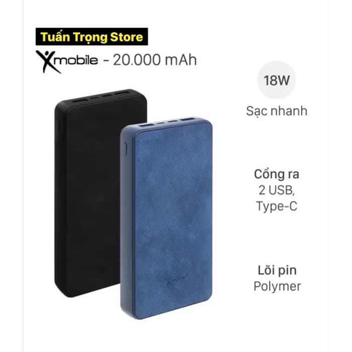So sánh giá Pin sạc dự phòng Polymer 20000mAh Type C PD QC3.0 20W Xmobile PowerBox+ JP218 - Tìm sản phẩm giá rẻ nhất - Ảnh 15