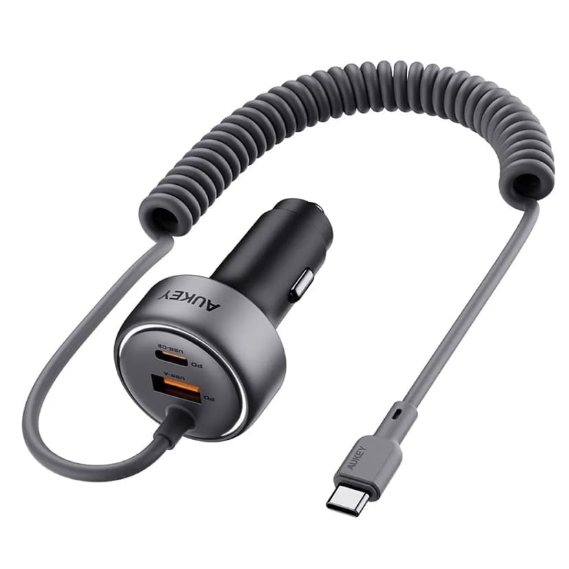 Sạc xe hơi nhanh 3 cổng USB Type-C 75W Aukey CC-P2 1A2C - Giá rẻ nhất hôm nay - Ảnh 2