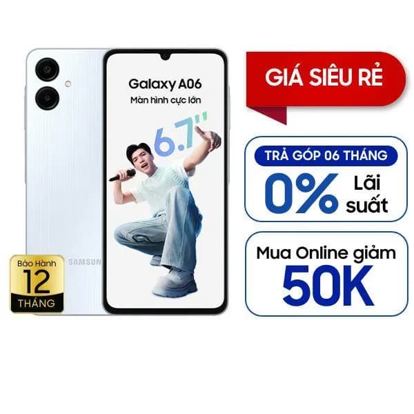 Điện thoại Samsung Galaxy A06 6GB/128GB - 14
