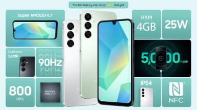 Điện thoại Samsung Galaxy A16 4GB/128GB - 7