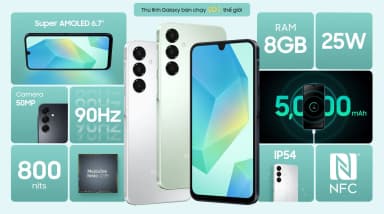 Điện thoại Samsung Galaxy A16 8GB/128GB - 10