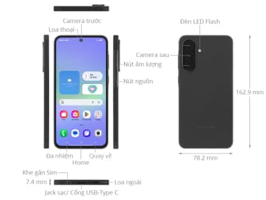 Điện thoại Samsung Galaxy A36 5G 8GB/256GB - 13