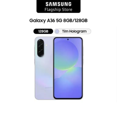 Điện thoại Samsung Galaxy A36 5G 8GB/256GB - 16