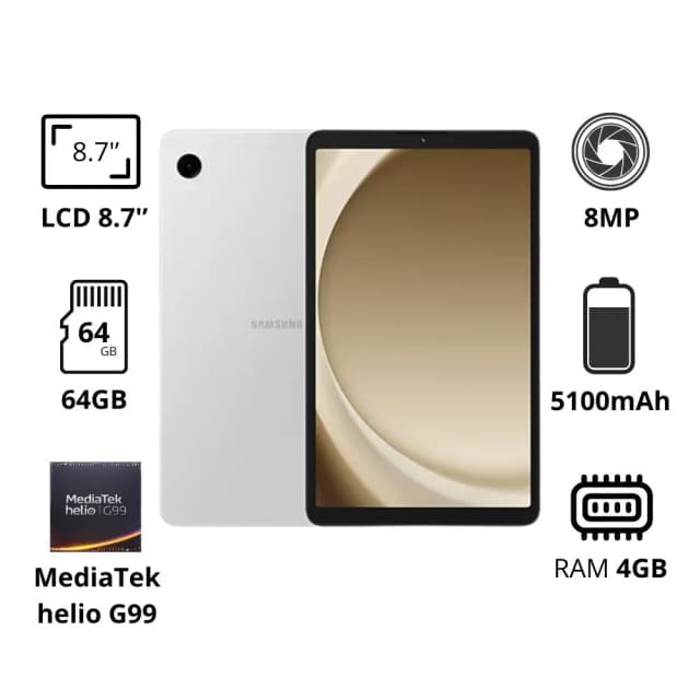 Máy tính bảng Samsung Galaxy Tab A9 4G 4GB/64GB - 13