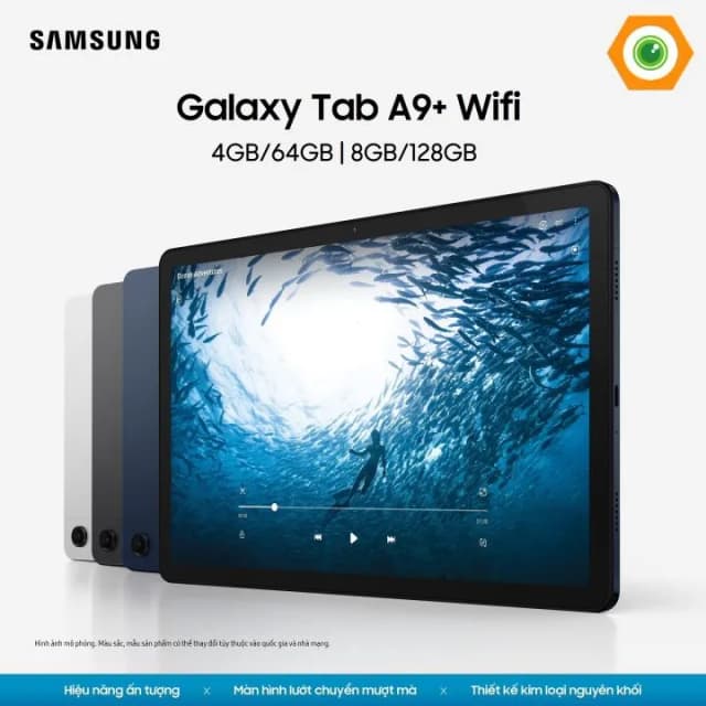 Máy tính bảng Samsung Galaxy Tab A9+ WiFi 8GB/128GB - 11