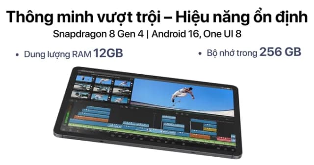 Máy tính bảng Samsung Galaxy Tab S11 5G 12GB/256GB - 17