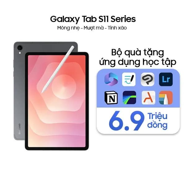 Máy tính bảng Samsung Galaxy Tab S11 5G 12GB/256GB - 19
