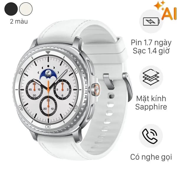 So sánh giá Samsung Galaxy Watch8 Classic 46mm dây da rẻ nhất? - Ảnh 2