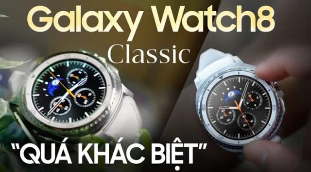 So sánh giá Samsung Galaxy Watch8 Classic 46mm dây da rẻ nhất? - Ảnh 4