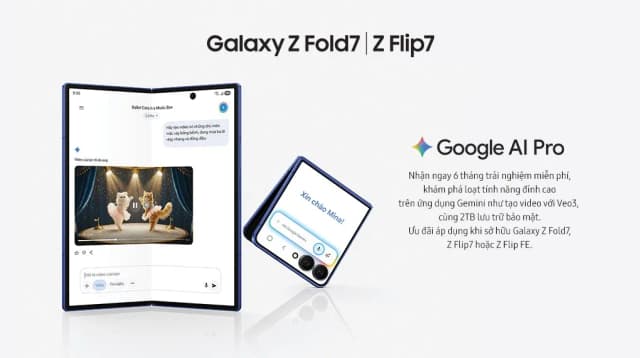 Điện thoại Samsung Galaxy Z Flip7 5G 12GB/256GB - 20