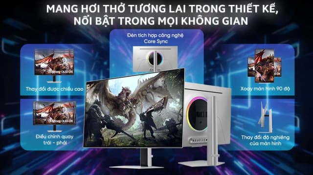 So sánh giá Màn hình Samsung Gaming Odyssey OLED G8 G80SD LS32DG802SEXXV 32 inch/4K/OLED/240Hz/0.03ms rẻ nhất? - Ảnh 14